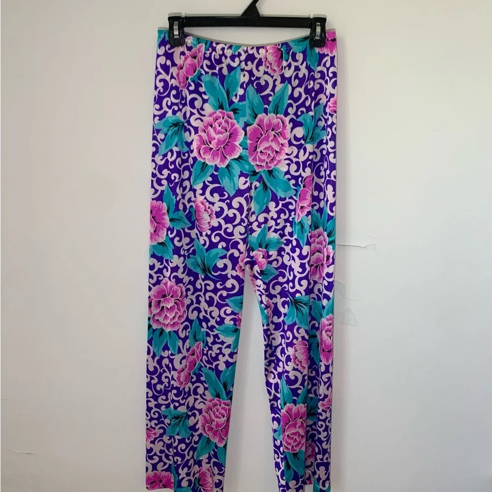 Vintage Vanity Fair Satin Purple Pajama Set Spring - Picture 4 of 11